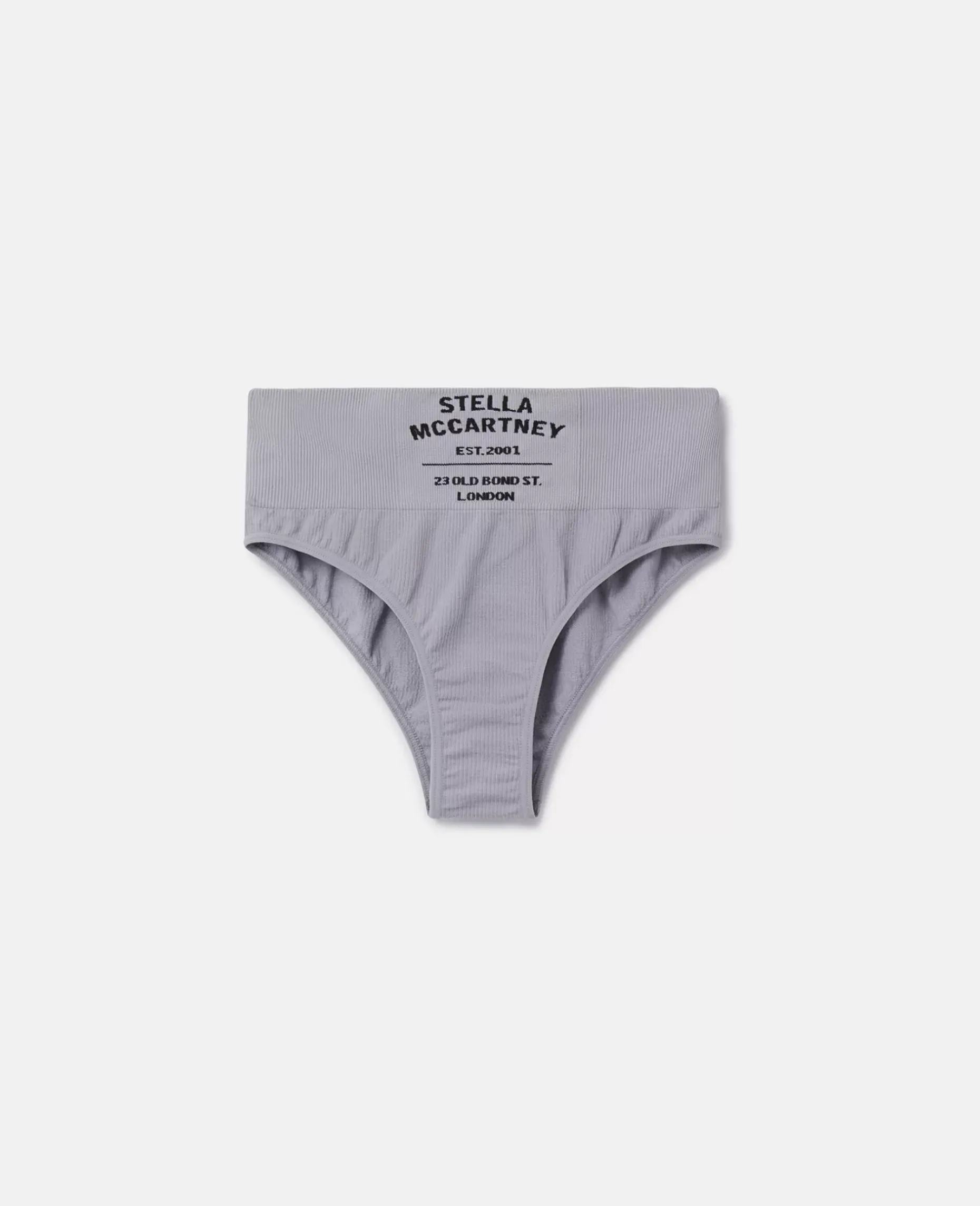 Logo Seamless High Leg High Waist Briefs
