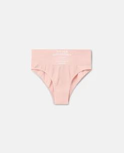Logo Seamless High Leg High Waist Briefs