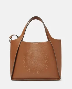 Logo Studded Grainy Alter Mat Crossbody Bag