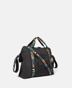Logo Tape Changing Bag