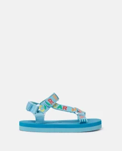 Logo Tape Sandals