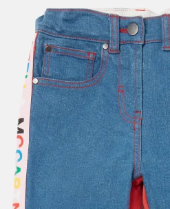 Logo Tape Skinny Jeans