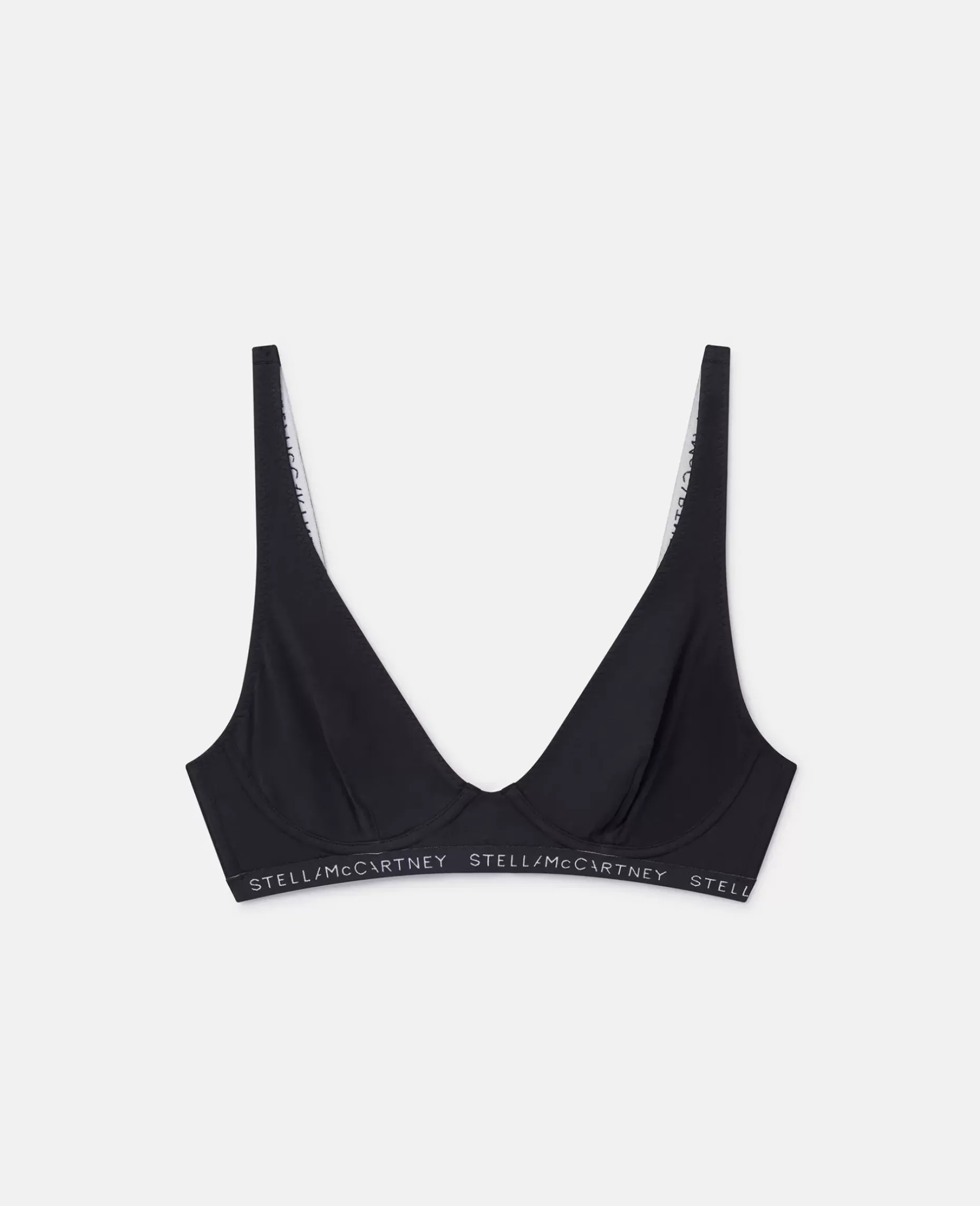 Logo Tape Underwired Triangle Bra