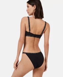 Logo Tape Underwired Triangle Bra