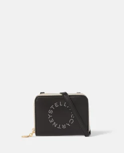 Logo Zip Strap Cardholder