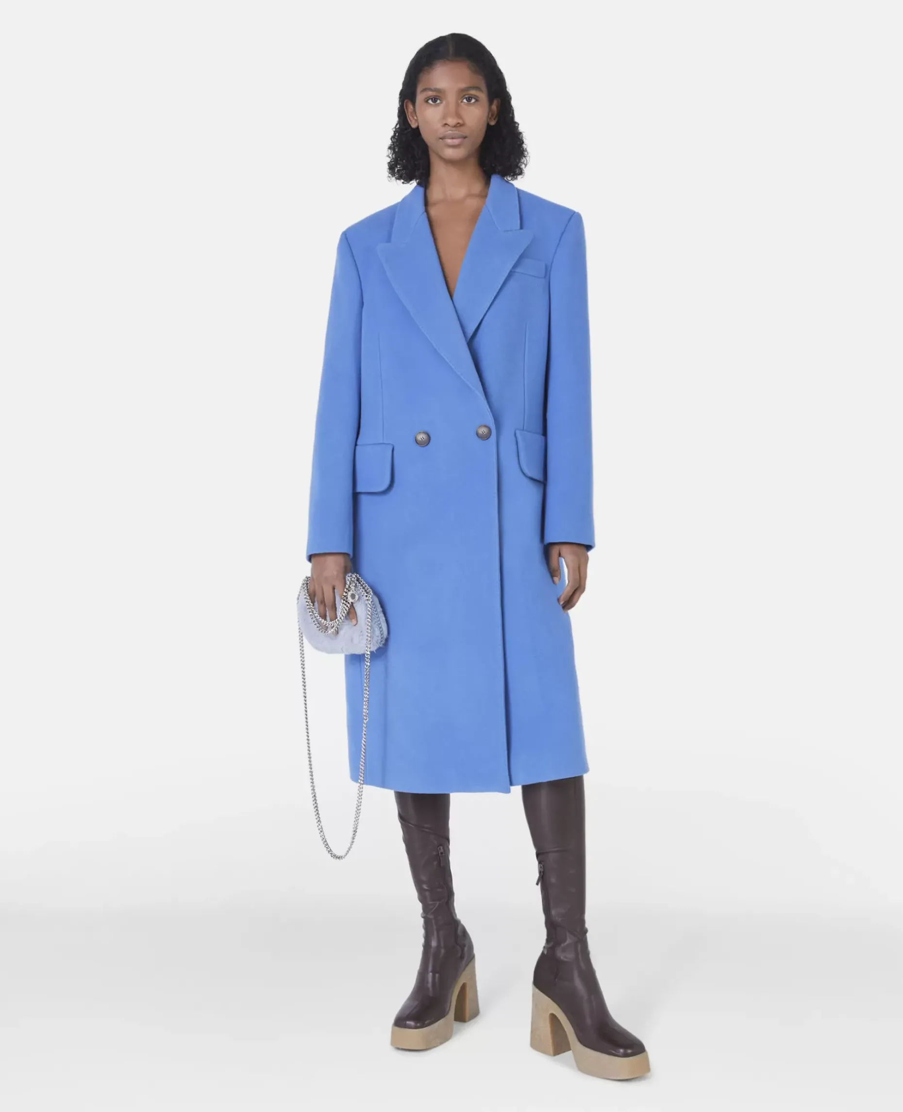 Long Double-Breasted Coat