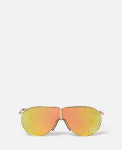 Loveheart Metal Aviator Sunglasses