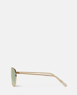 Loveheart Metal Aviator Sunglasses
