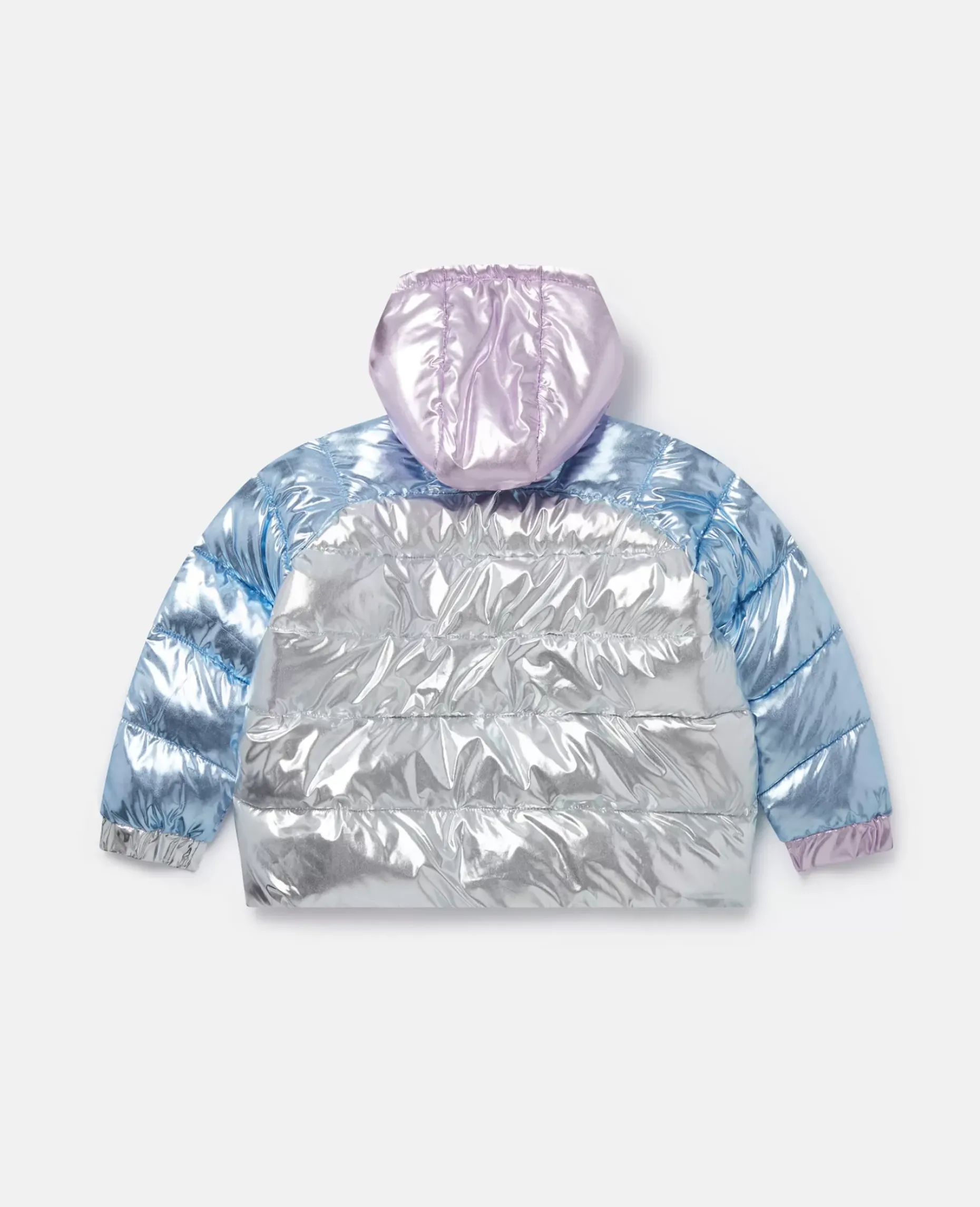 Metallic Puffer Coat