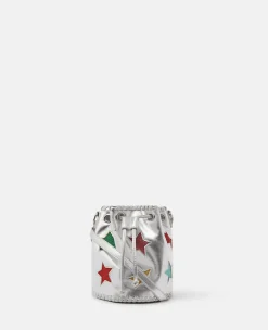 Metallic Stella Star Bucket Bag