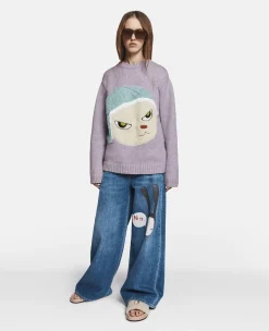 Mission Sheep Intarsia Knit Jumper