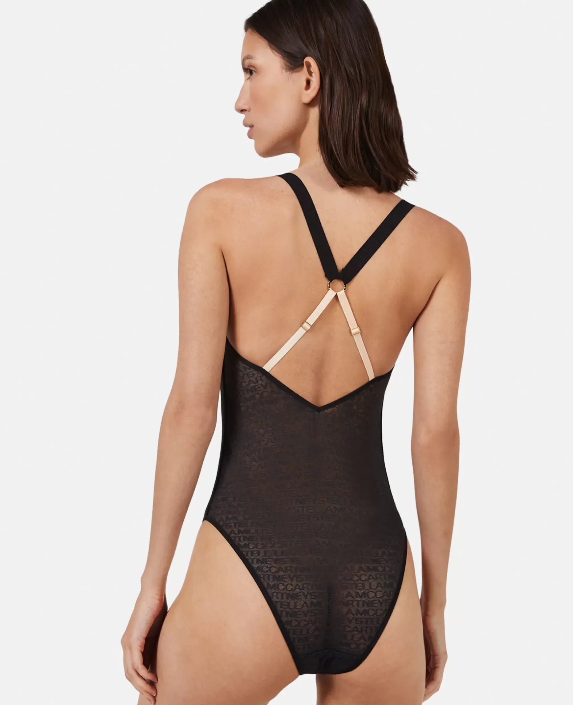 Monogram Mesh Bodysuit