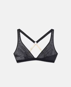 Monogram Mesh Soft Cup Bra