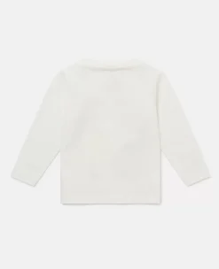 Monster Face Print Long Sleeve T-Shirt