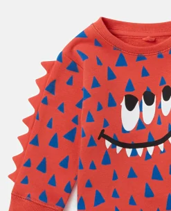 Monster Face Sweatshirt