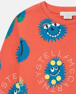 Monster Faces Long Sleeve T-Shirt