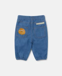 Monster Knee Patch Baby Jeans