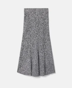 Mouline Rib Knit Skirt