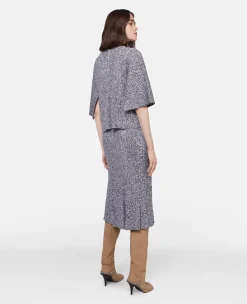 Mouline Rib Knit Skirt