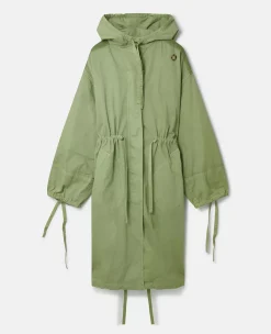 Organic Cotton Drawstring Parka