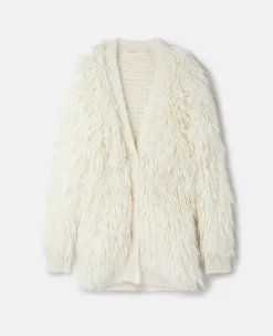 Oversized Shaggy Cardigan