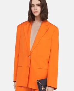Oversized Single-Breasted Blazer