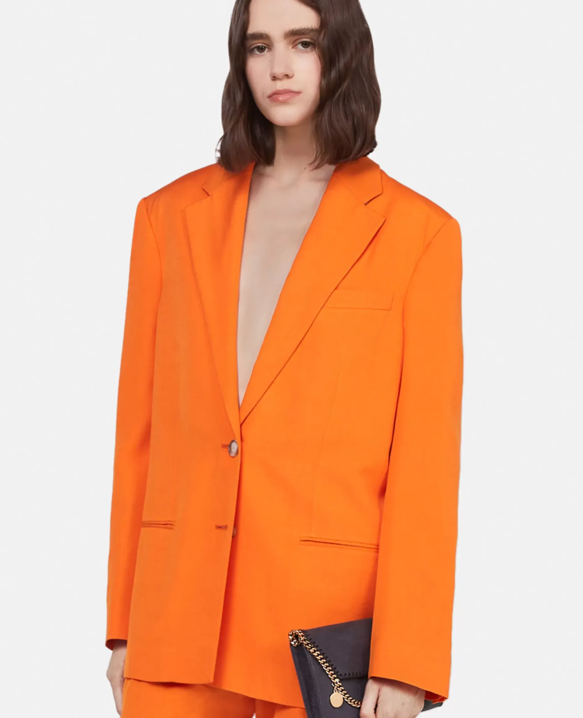 Oversized Single-Breasted Blazer