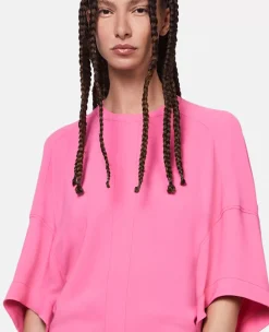 Oversized Sleeve T-Shirt Dress