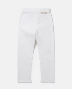 Patch Pocket Straight Leg Jeans