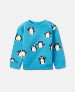Penguin Print Sweatshirt