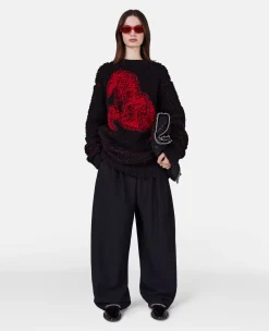 Pixel Horse Jacquard Knit Jumper