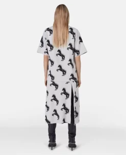 Pixel Horse Jacquard Skirt