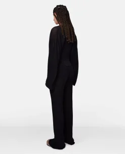 Plisse Pleat Knit Trousers