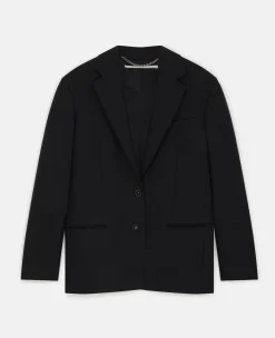 Prince Of Wales Check Oversized Blazer