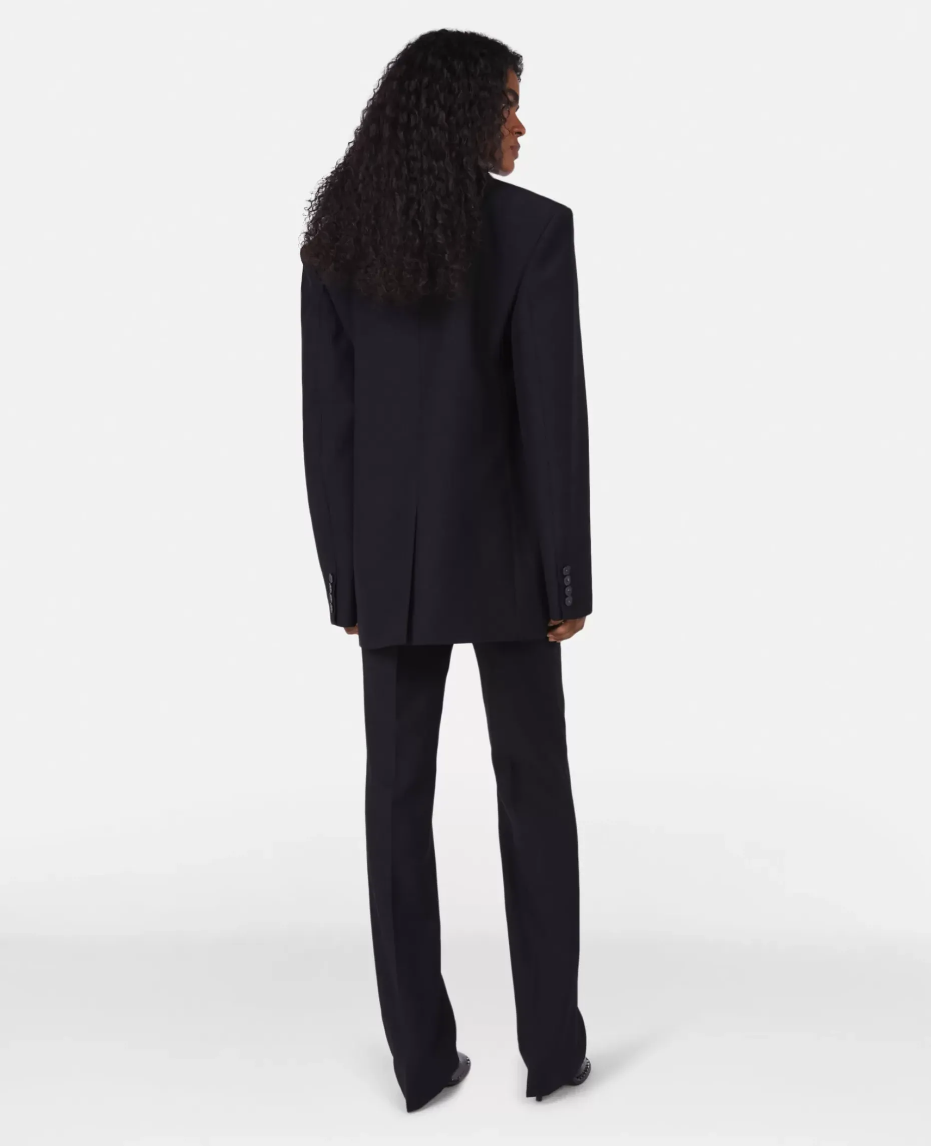 Prince Of Wales Check Oversized Blazer