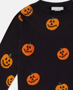 Pumpkin Fleece Sweatshirt