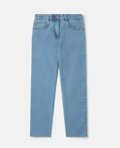 Rainbow Logo Tape Straight Leg Jeans