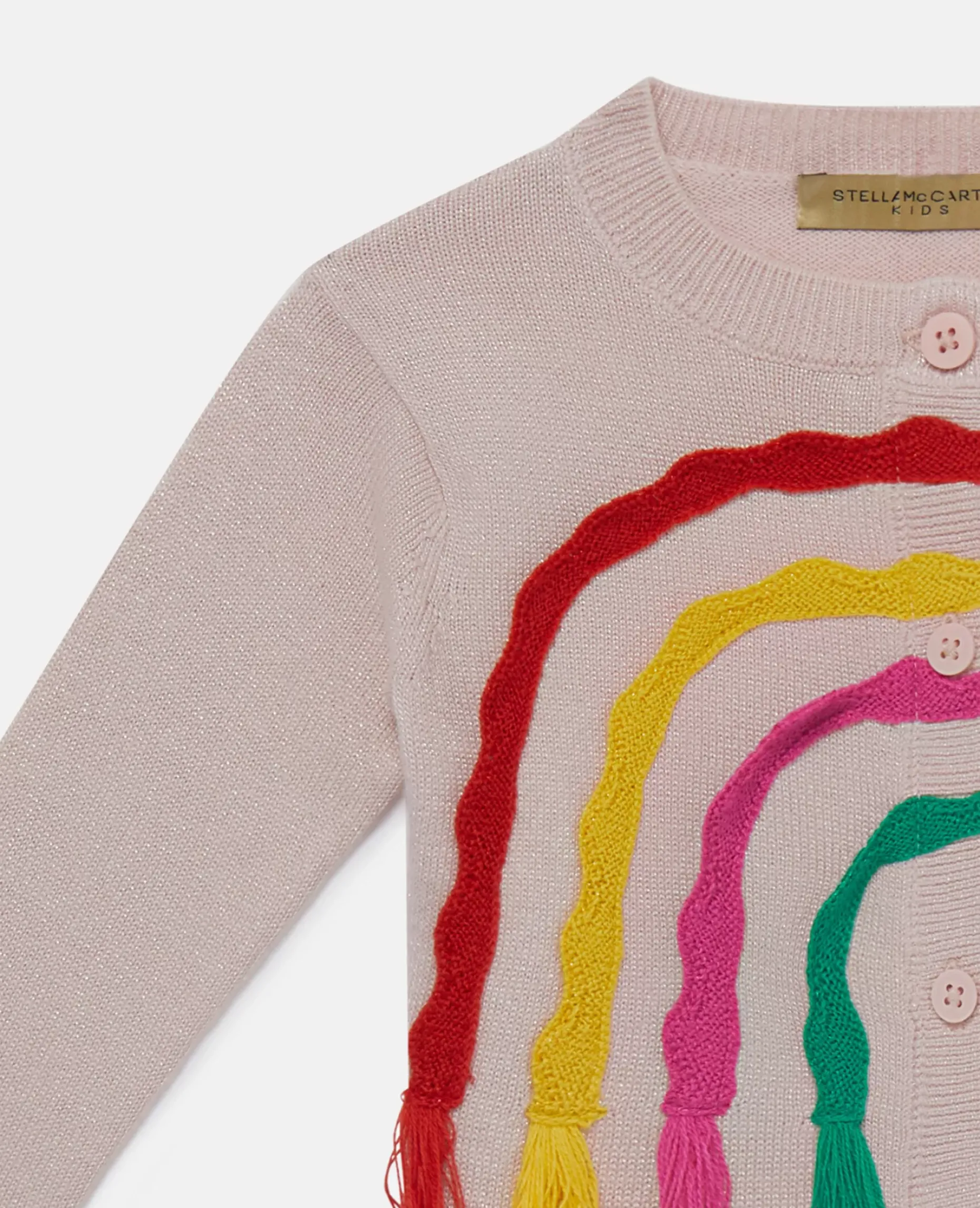 Rainbow Ribbon Cardigan