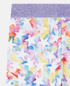 Rainbow Star Outline Leggings