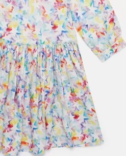 Rainbow Star Outline Skater Dress
