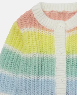 Rainbow Stripe Cardigan