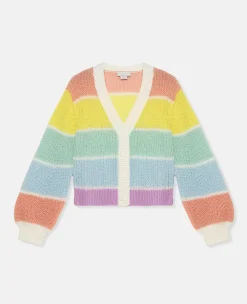 Rainbow Stripe Cardigan