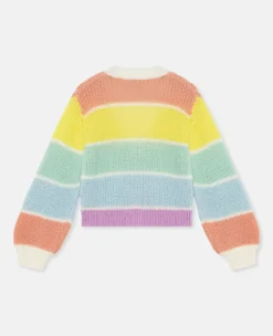 Rainbow Stripe Cardigan