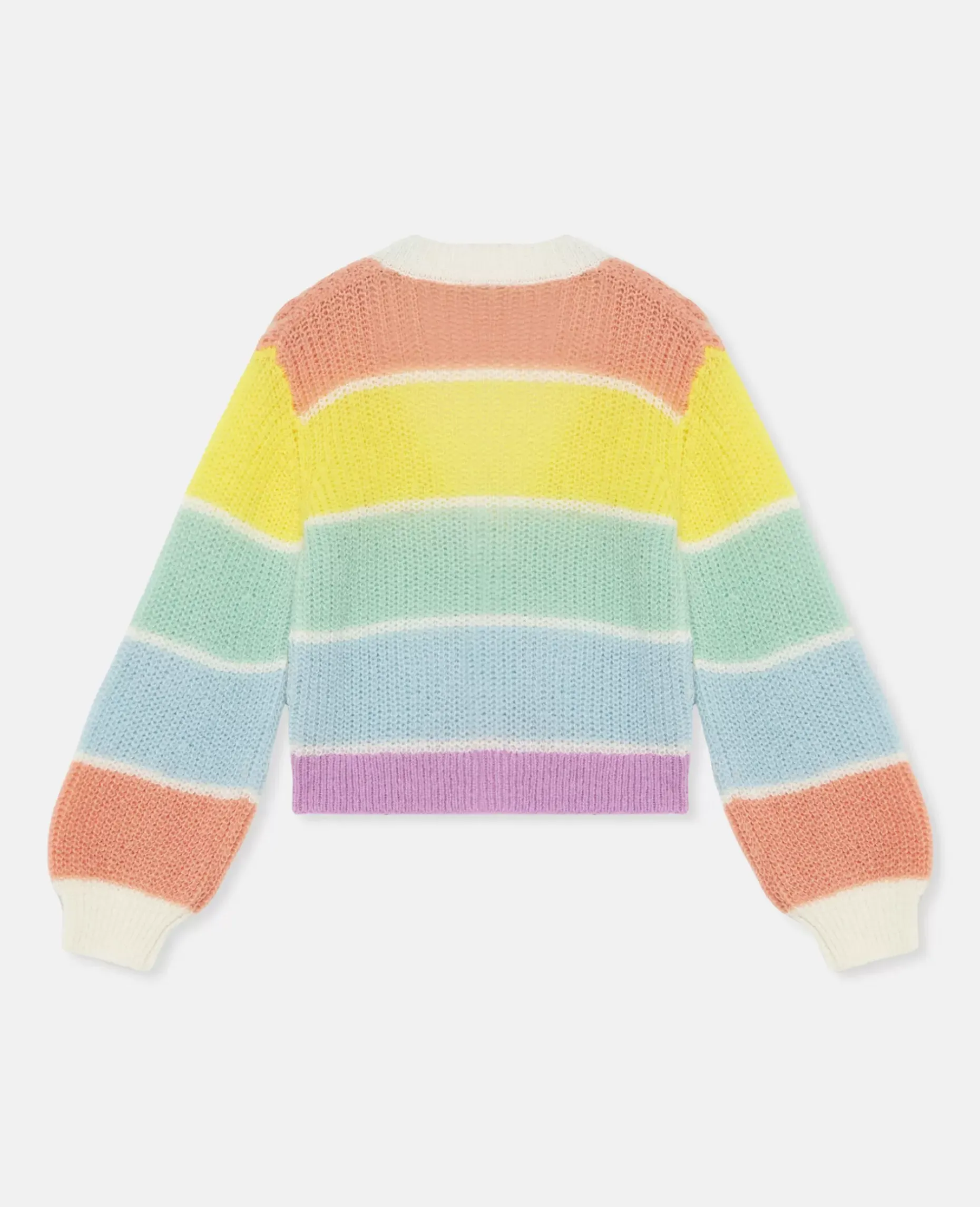 Rainbow Stripe Cardigan