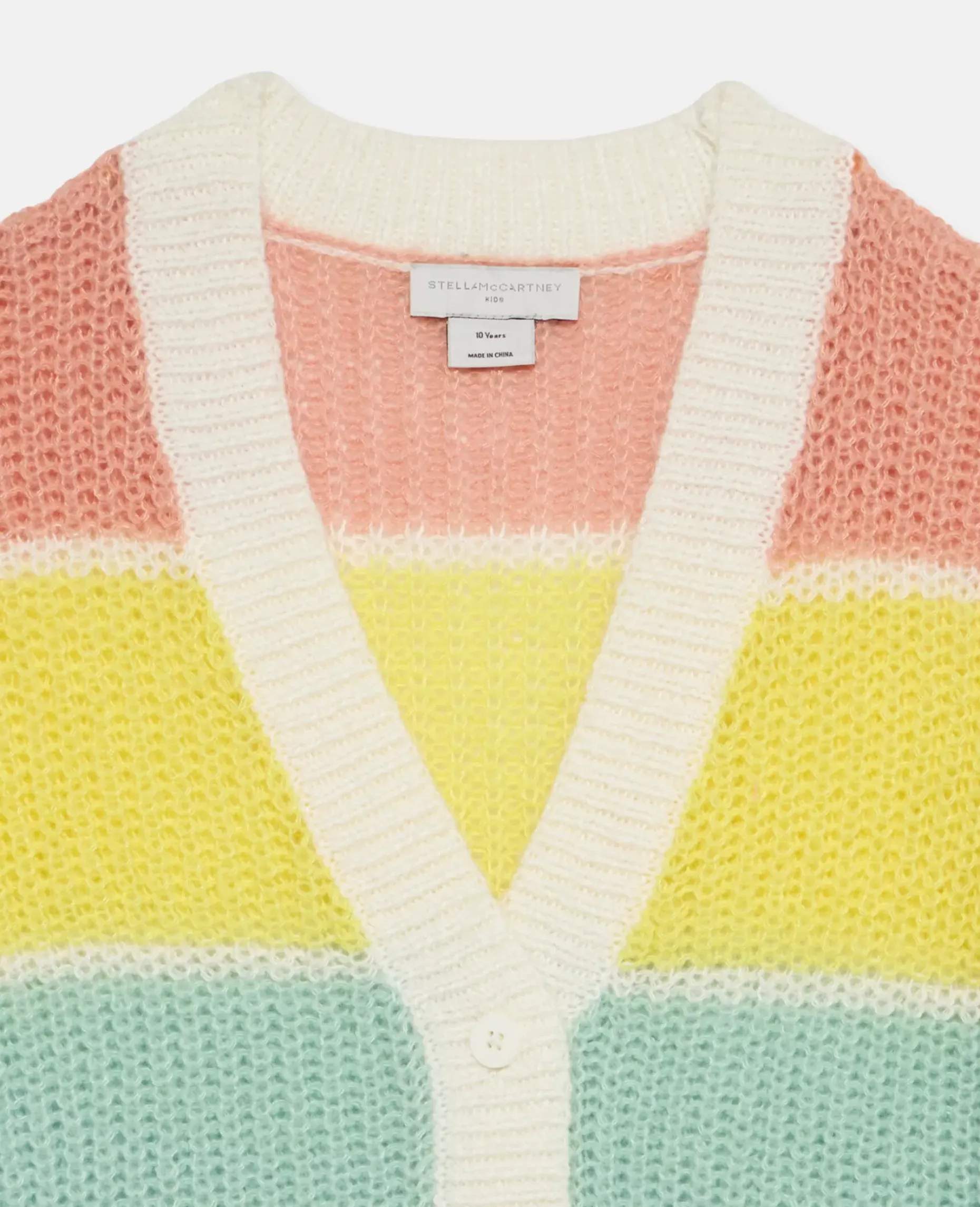 Rainbow Stripe Cardigan