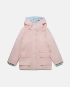 Rainbow Unicorn Cloud Hooded Raincoat