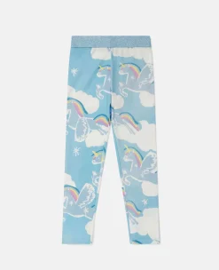 Rainbow Unicorn Cloud Leggings