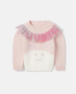Rainbow Unicorn Fringed Jumper