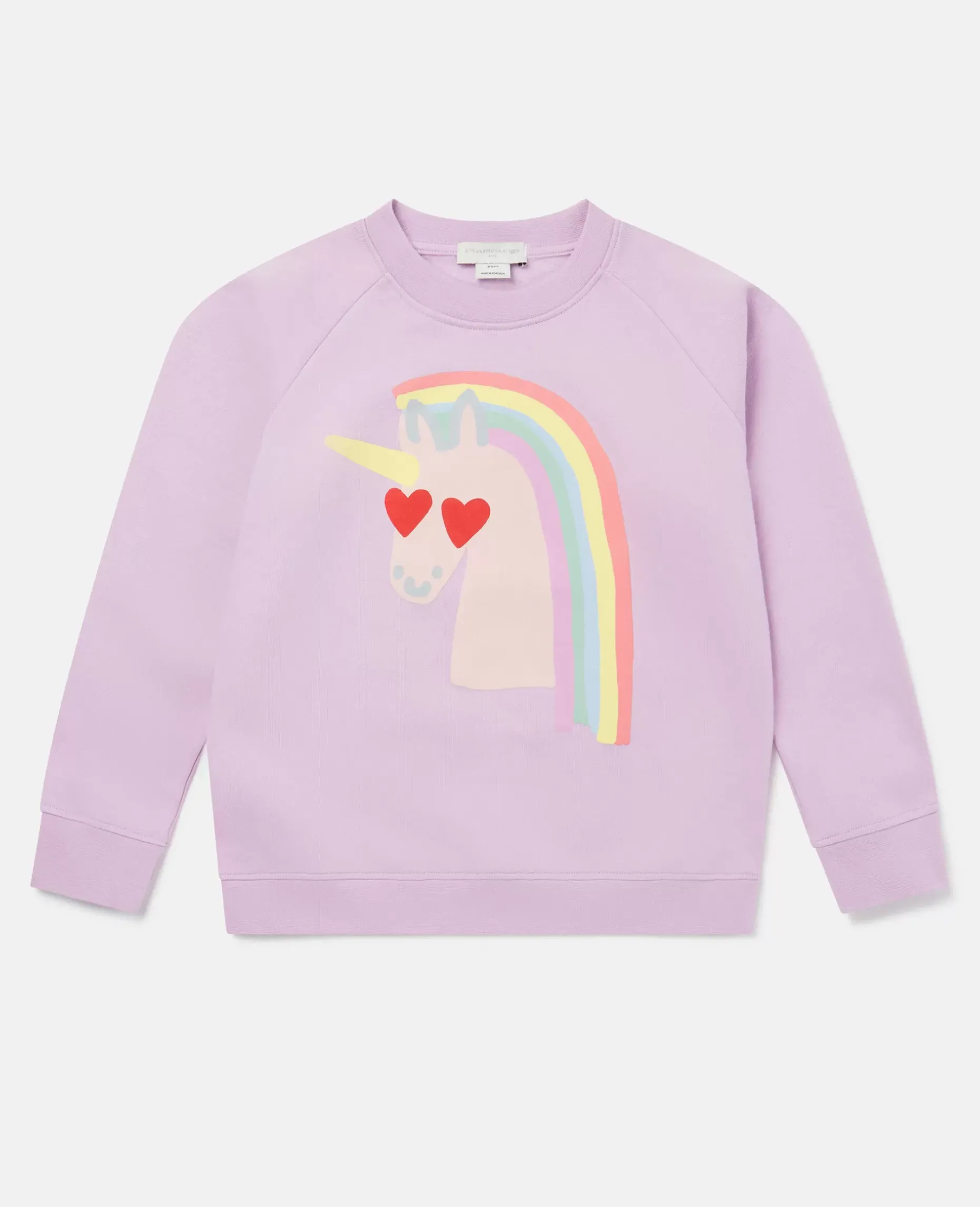 Rainbow Unicorn Motif Sweatshirt
