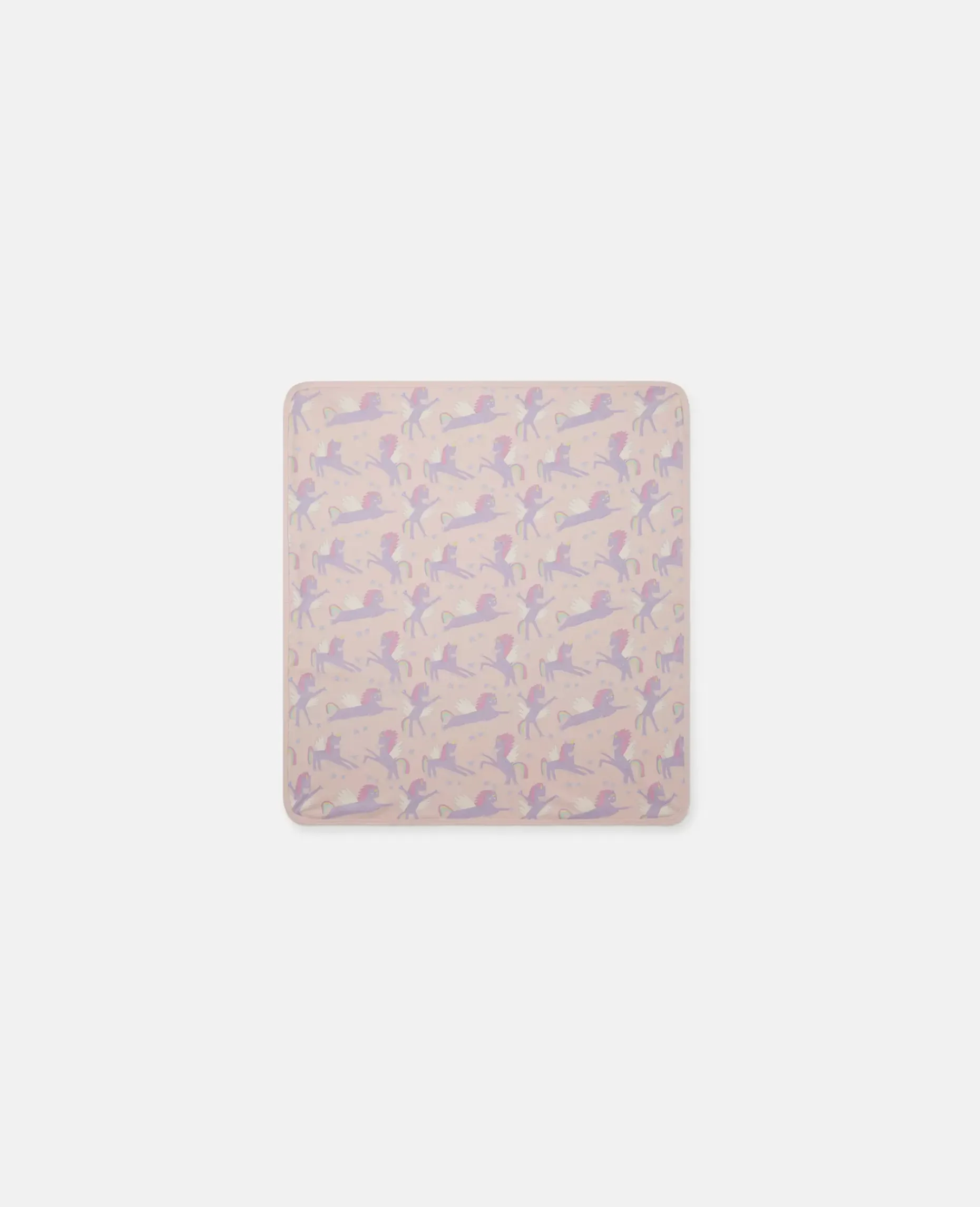 Rainbow Unicorn Print Reversible Blanket